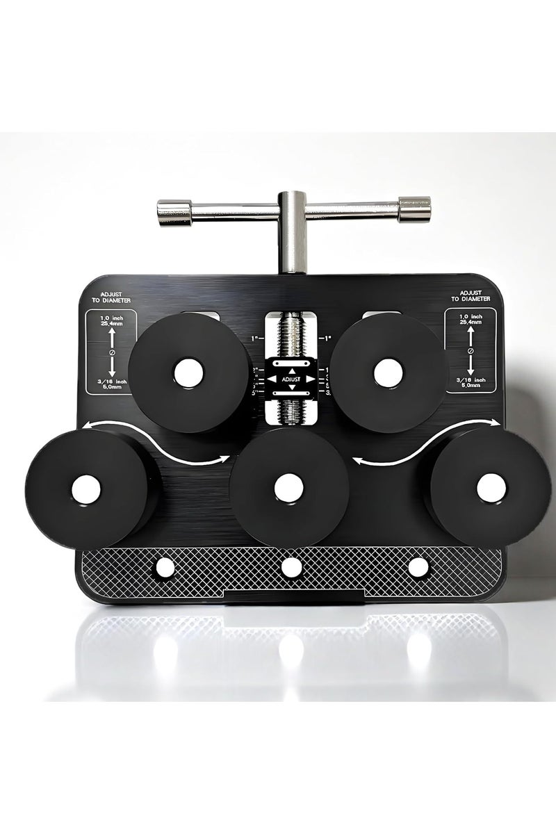 Tubing Straightener for 3/16” to 1.0” inch Diameters, Handheld Tube Straightener Tool, Brake Line Straightener, for Copper, Aluminum, Steel Pipe, Bent Tubes, High Hardness Fuel Lines - Image 1