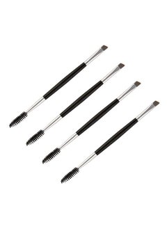 4 Pieces Black Doublehead Eyebrow Brush Multifunctional Mini Eyelash Brush Eyebrow Spoolie Double Handle Angled And Eyebrow Comb For Tinting Angled Eyebrow - pzsku/ZAF95DF1696EB7AEA64F7Z/45/_/1707976467/19d5b29b-028e-44b9-9ee8-d371c1a98724