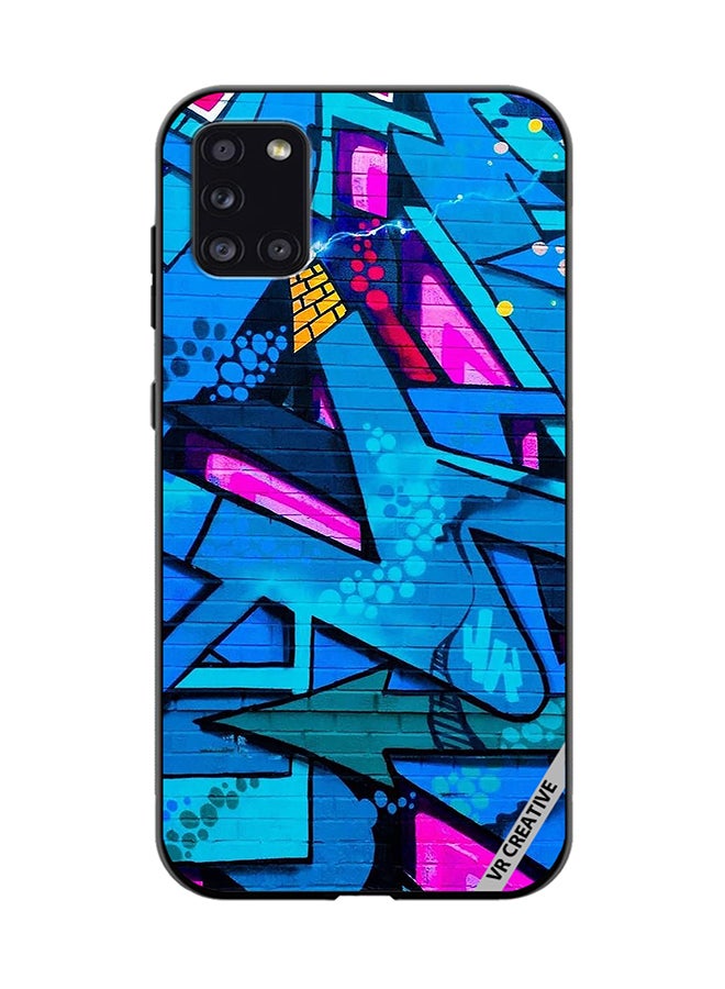 VR CREATIVE Protective Case Cover For Samsung Galaxy A31 Graffiti Artwork Design Multicolour - Image 1