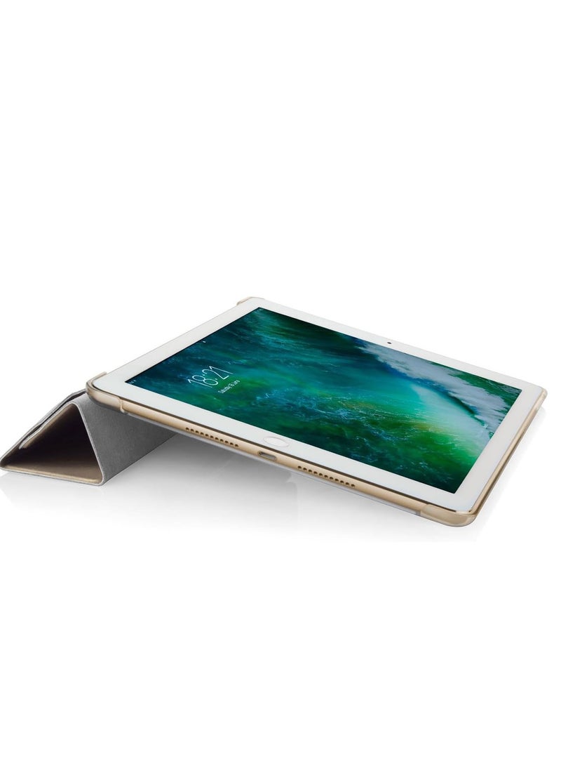 Pipetto New 2017 iPad 10.5" Origami Case -Champagne Gold & Clear - Image 5