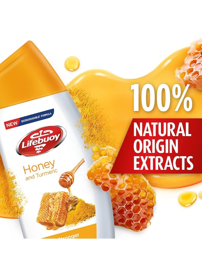 Lifebuoy Honey & Turmeric Antibacterial Body Wash 500ml - Image 3