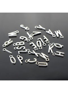 Letter Jewelery Charms Metal Alphabet Charms Alphabetic Bracelet Necklace Pendant Set Of 4 104 Pcs (Sliver) - pzsku/ZAF963332BC2D051ED50FZ/45/_/1724479208/20cef8e7-4b6e-472f-afab-98d4d2a090b3