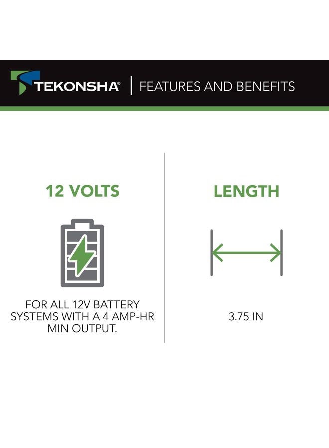 Tekonsha 2024-07 Heavy Duty Multi Stage; Maintenance Charger; 12 Volt; DC To DC; - Image 2
