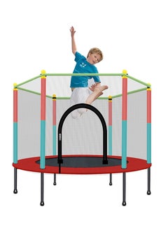 DubaiGallery Trampoline with Protection Net Adult Children Jumping Bed Enclosure Outdoor Trampolines Workout Fitness Equipment  - Image 1