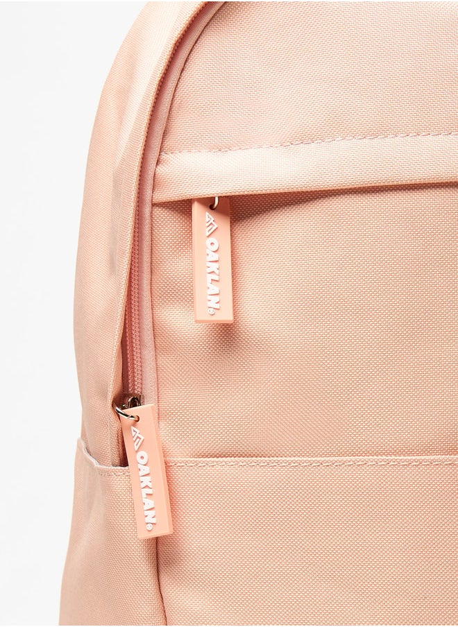 Oaklan by Shoexpress - Solid Backpack with Adjustable Straps - Image 1