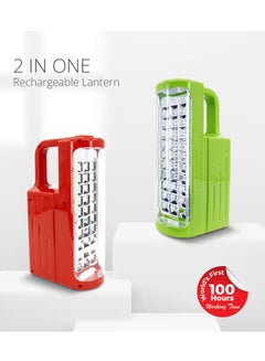 Mr. Light 2 In 1 Combo 30 PCS LED Rechargeable Emergency Light Lantern Solar Panel Compatible  - Image 2