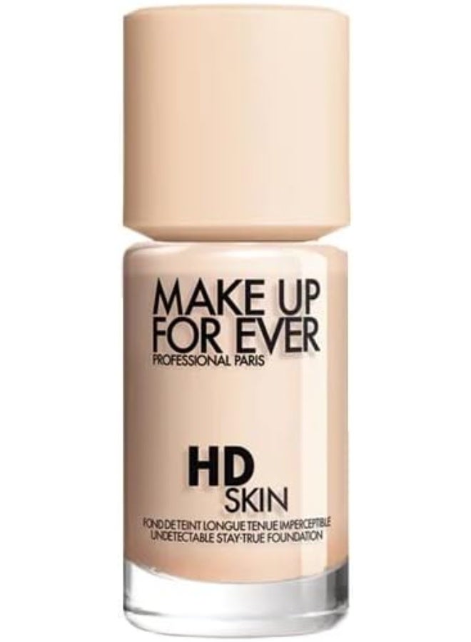 Make Up For Ever HD Skin Undetectable Stay True Foundation - # 1R02 (R210) 30ml/1oz