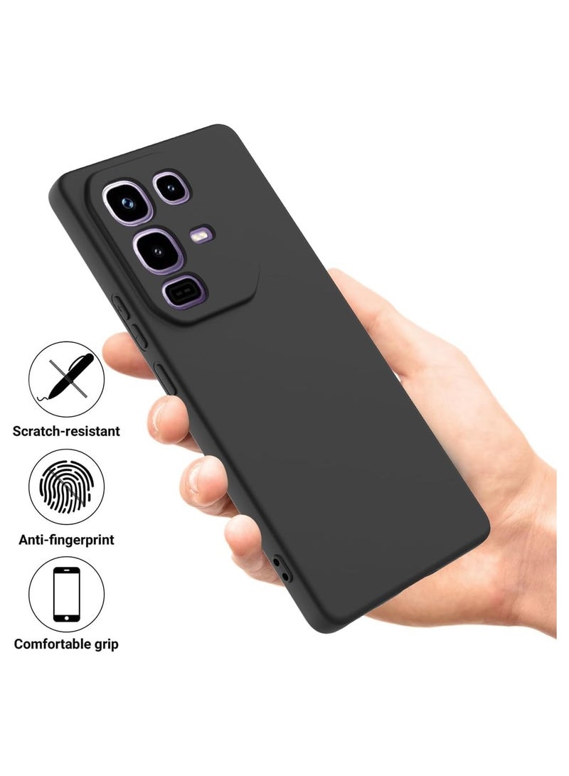 general Silicone Case Compatible Infinix Note 50 Pro 4G, Liquid Silicone TPU Soft Case Cover with Lanyard, Shock and Drop Protection Case - Image 2