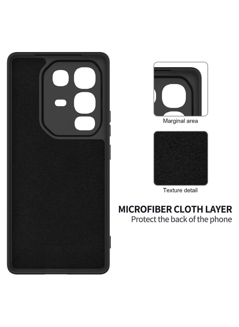 general Silicone Case Compatible Infinix Note 50 Pro 4G, Liquid Silicone TPU Soft Case Cover with Lanyard, Shock and Drop Protection Case - Image 4