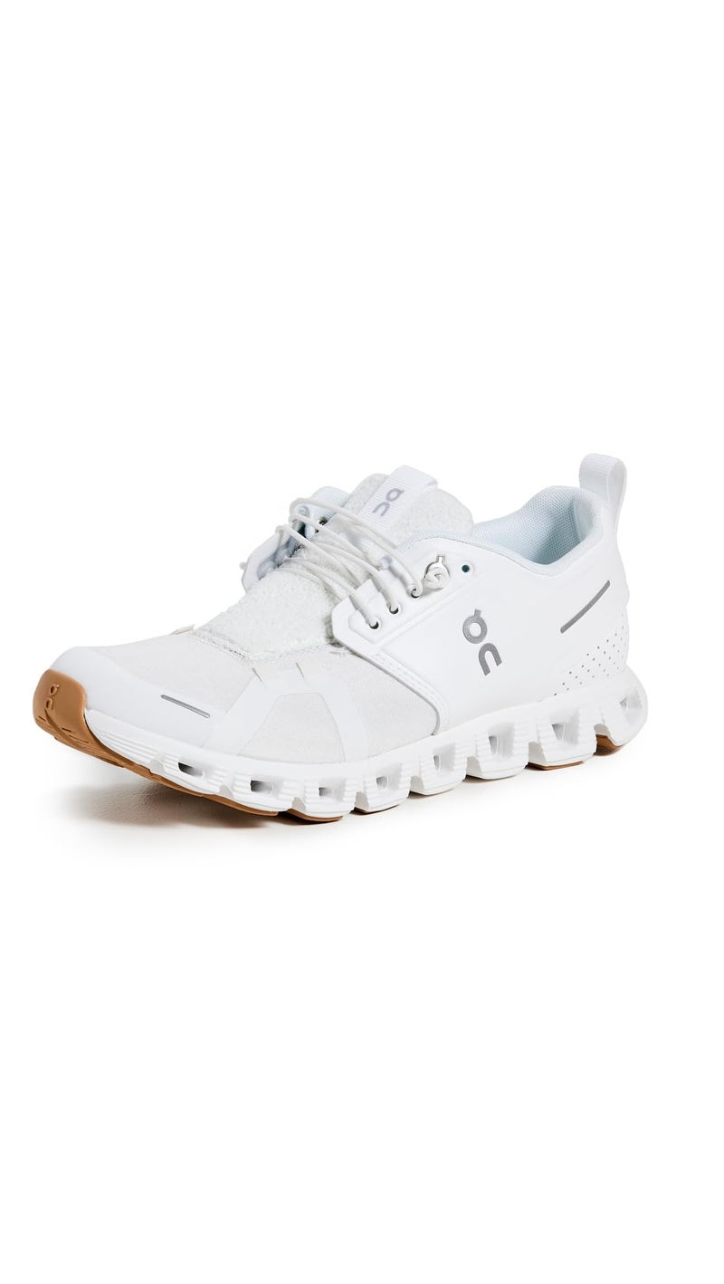 حذاء سنيكرز تيري للسيدات Cloud 5 أبيض لوز 105 متوسط أمريكي