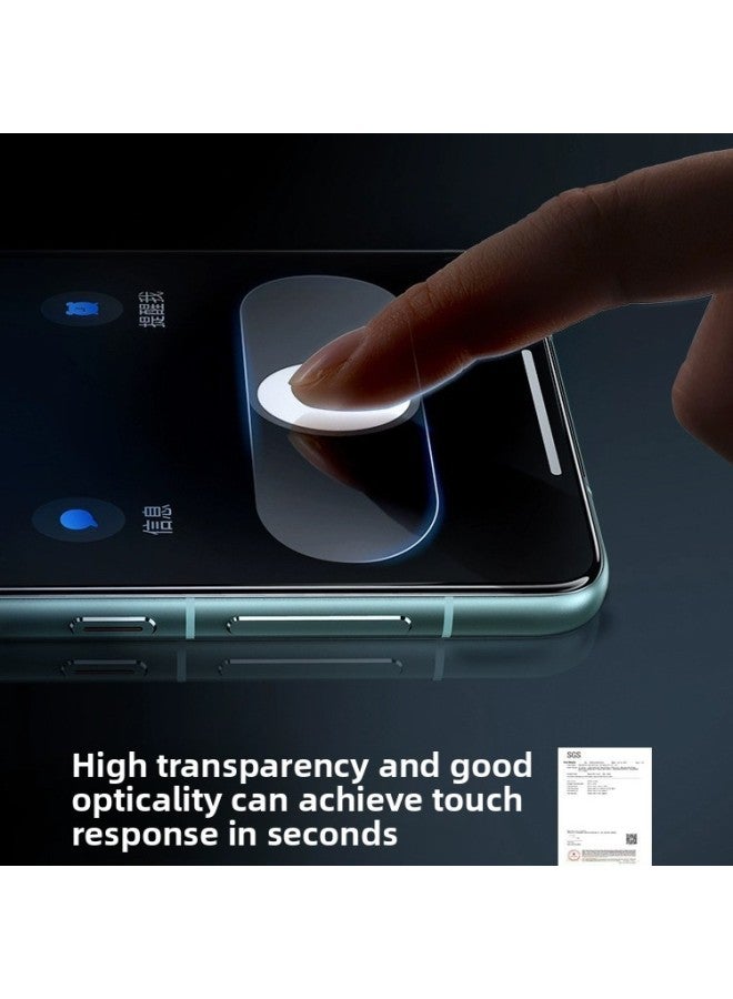 [360 ° Anti-peep] Platinum Letter Applicable To For Huawei Mate70pro Mobile Phone Film Mate60 Tempered Film P70mat-Color:[upgraded 360 Privacy Protection] 1 Piece★Fingerprint Unlock In Seconds★360 Without Blind Spots★Ar Penetration Image Quality Upgrade-Size:For Huawei Mate 40 Pro+  - Image 4