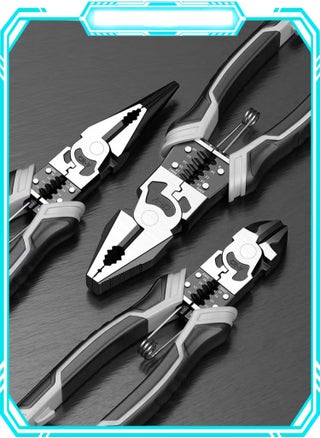 Multi-Function 3Pcs Wire Pliers Set, Premium CR-V Construction, Including 9 Inch Cutting Pliers, 9 Inch Pointed-Nose Pliers and 8 Inch Diagonal Nose Pliers, Professional Hand Tool for Cutting, Crimping Stripping, Gripping and Coiling - pzsku/ZAF96B23237A719113AF4Z/45/_/1733237306/28cc5794-e6f8-4d24-8477-8220b3cb620d