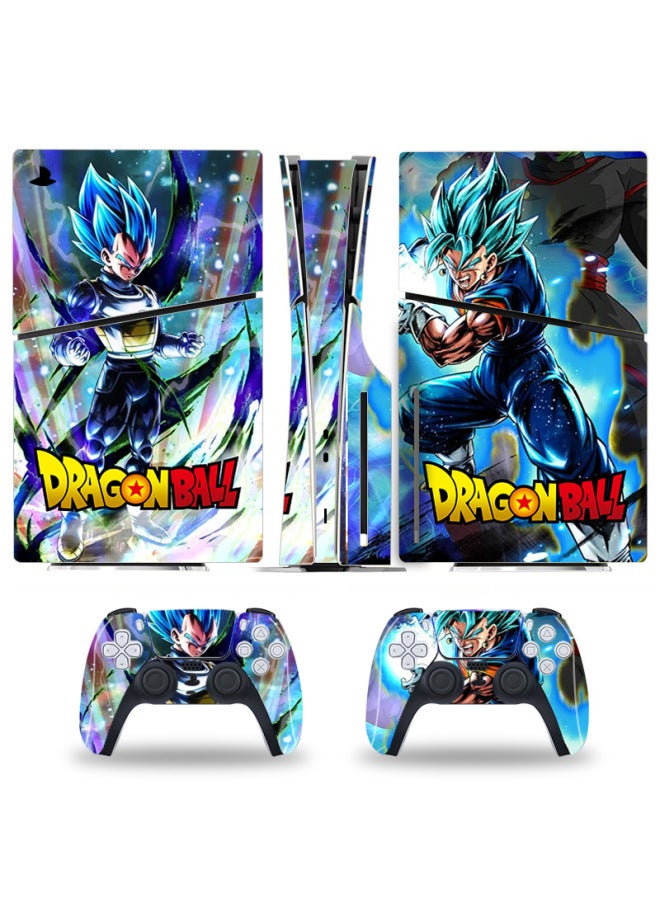 Loquat PS5slim Optical Drive Version PS5SLIM Digital Version Pain Sticker PlayStation5 Game Machine Frosted Handle Sticker-Color:Ps5slim Optical Drive--15 - Image 1