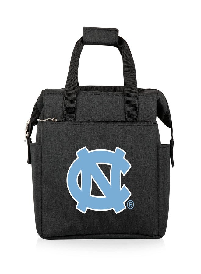 بيكنك تايم حقيبة غداء PICNIC TIME NCAA North Carolina Tar Heels On-The Go، صندوق غداء مبرد ناعم، حقيبة غداء معزولة، (أسود) 10 × 6 × 10.5 - Image 2
