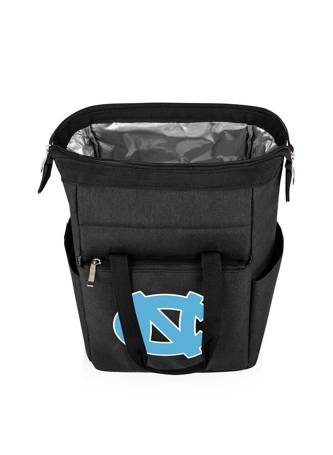 بيكنك تايم حقيبة غداء PICNIC TIME NCAA North Carolina Tar Heels On-The Go، صندوق غداء مبرد ناعم، حقيبة غداء معزولة، (أسود) 10 × 6 × 10.5 - Image 1