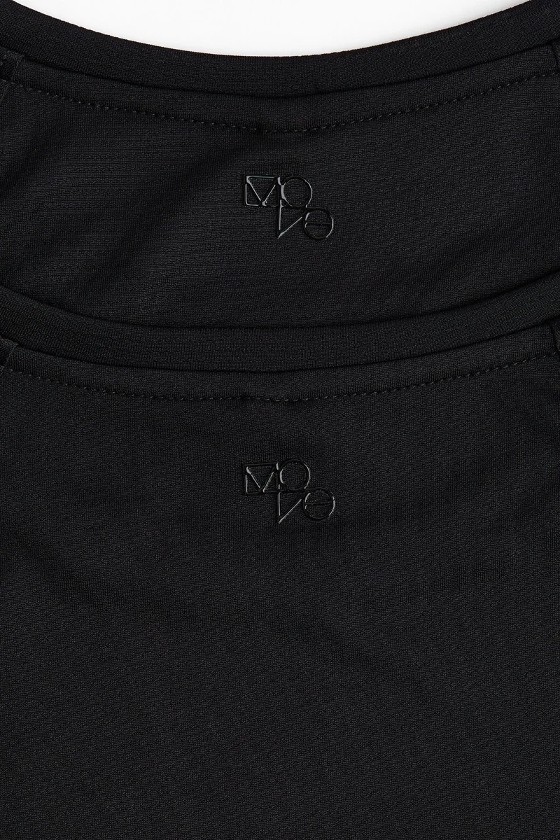 H&M 2-pack sports T-shirts with DryMove™