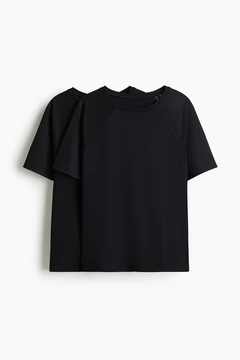 H&M 2-pack sports T-shirts with DryMove™