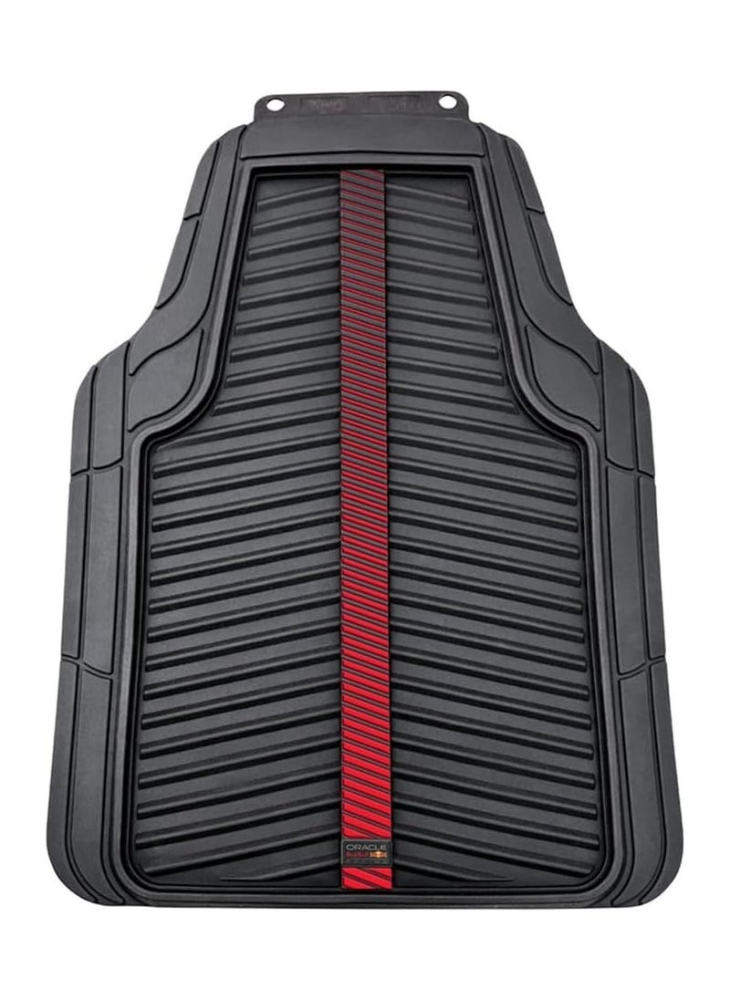 Red Bull Red Bull Racing Oracle Universal car mats set Heavy Duty 4 piece set Black/Red  - Image 1