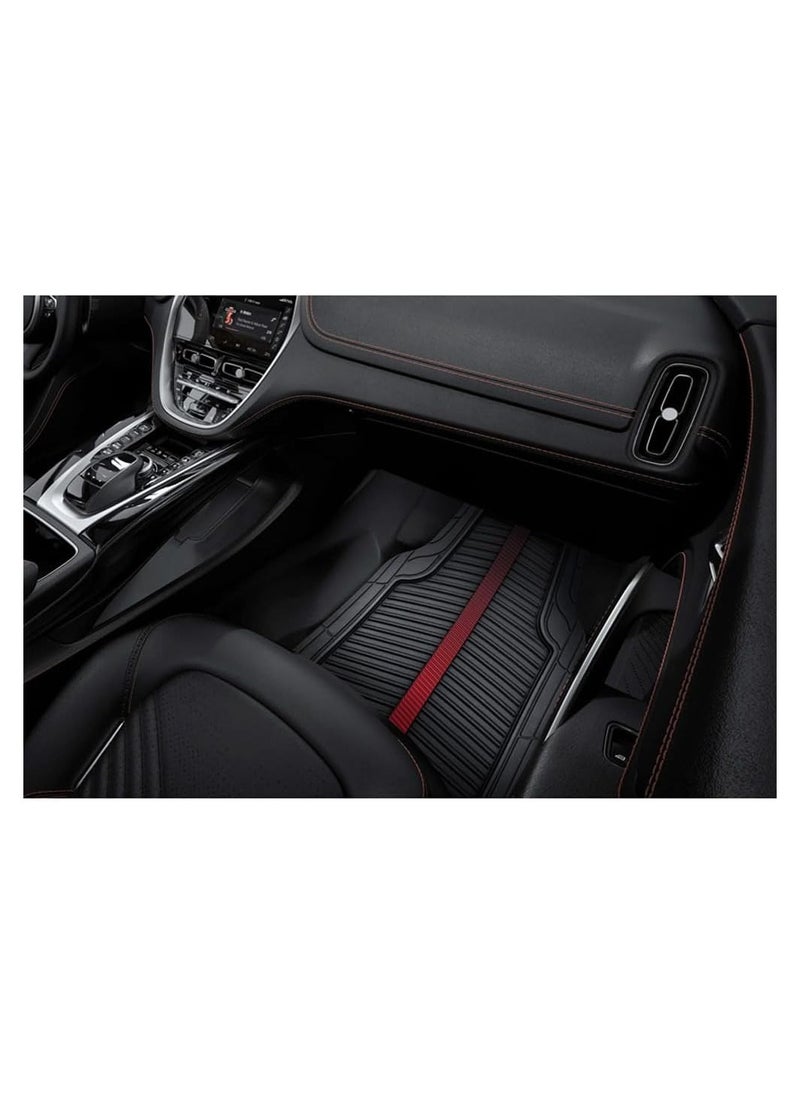 Red Bull Red Bull Racing Oracle Universal car mats set Heavy Duty 4 piece set Black/Red  - Image 2