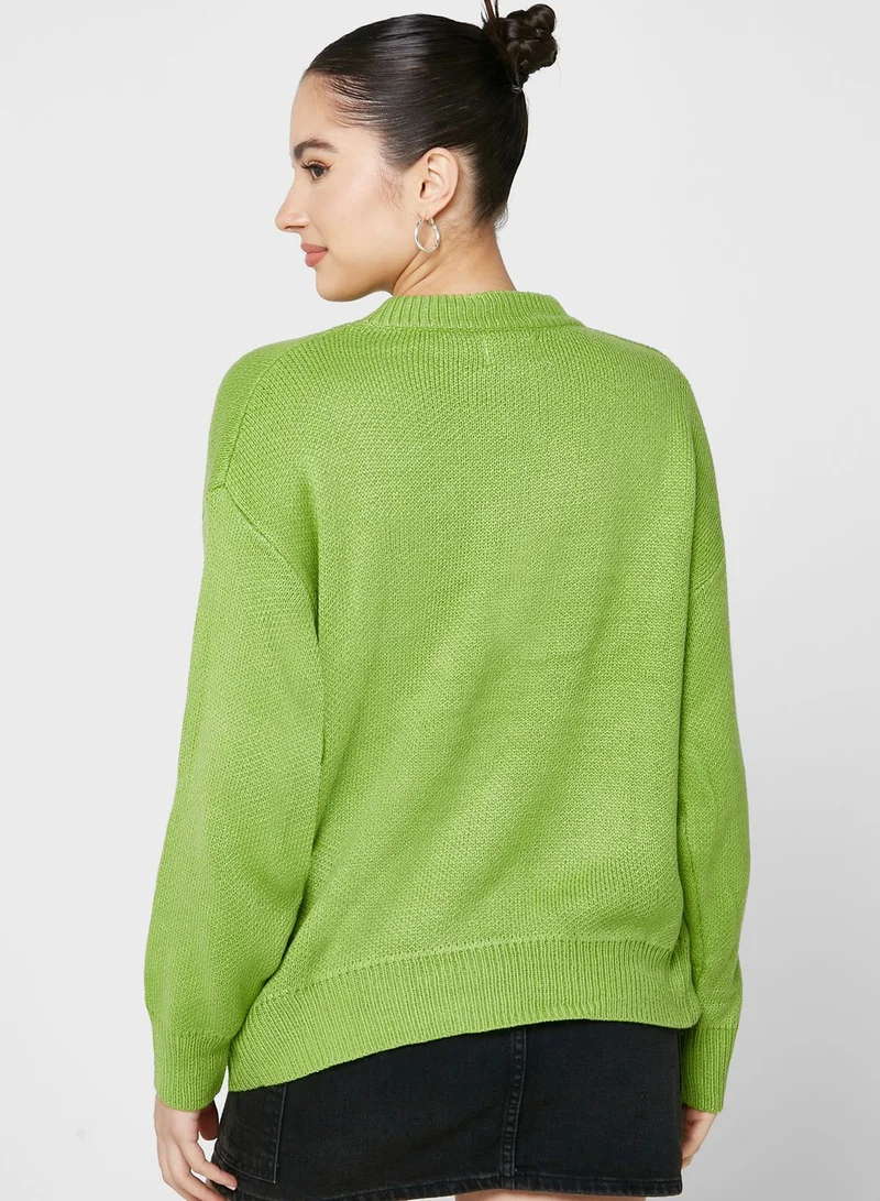 Ginger Graphic Detail Sweater