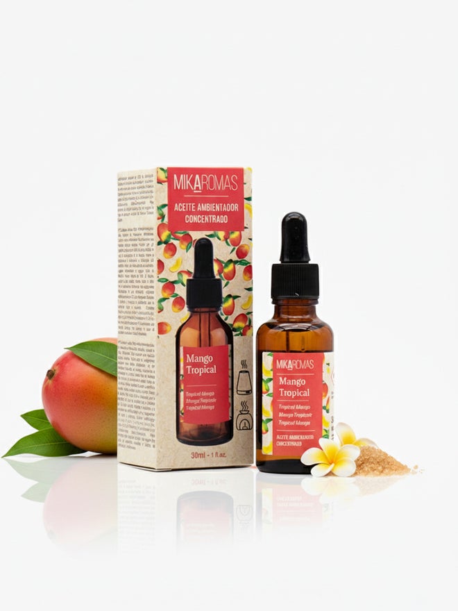 ميكارومس زيت عطري - رائحة المانجو الاستوائية، 30 مل - Image 1