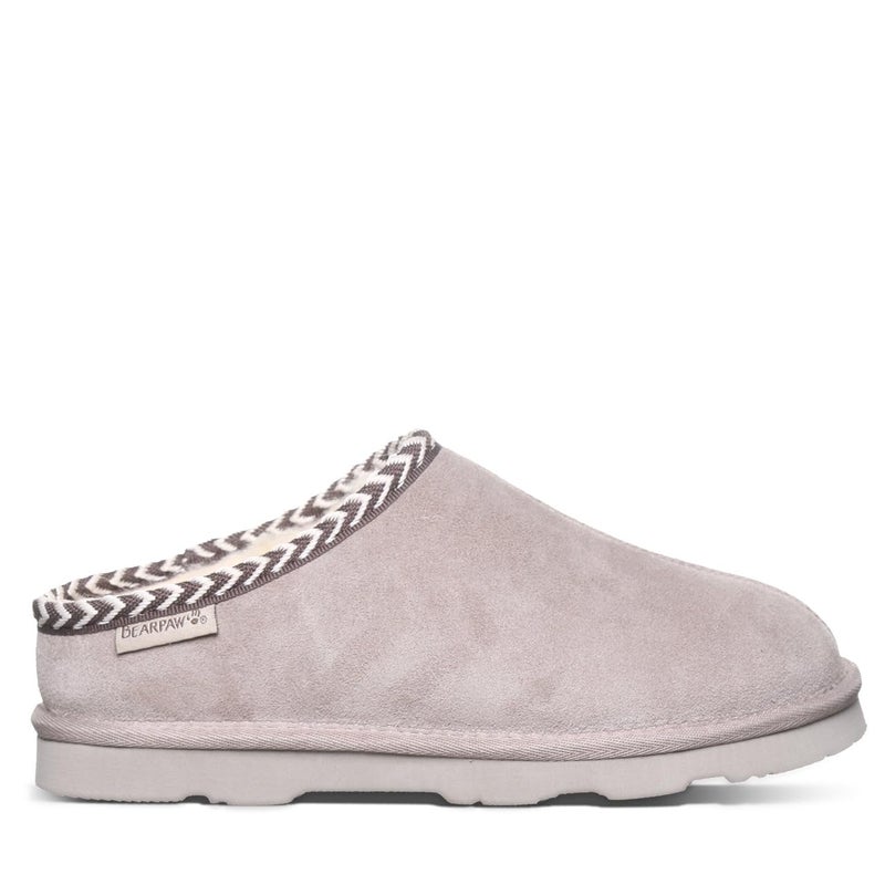 BEARPAW Women's Tabitha Slipper Mushroom Size 5 | Comfortable & Lightweight Slipper | Indoor & Outdoor Shoe for Women - Image 1