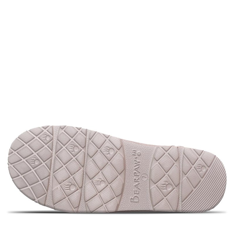 BEARPAW Women's Tabitha Slipper Mushroom Size 5 | Comfortable & Lightweight Slipper | Indoor & Outdoor Shoe for Women - Image 5