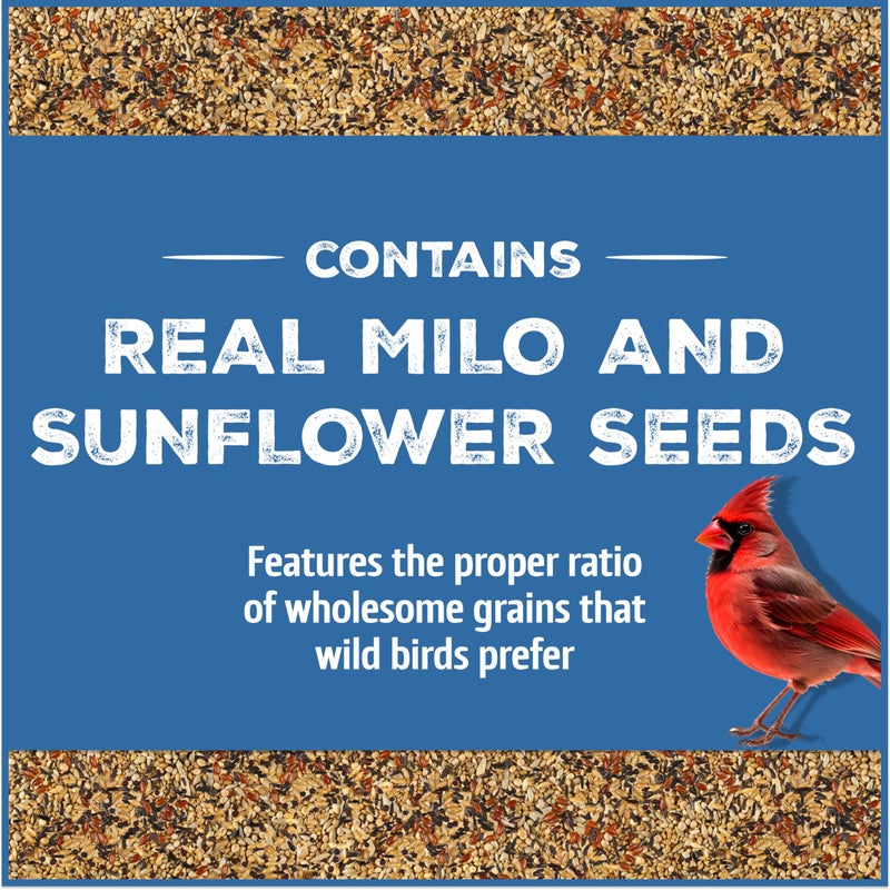 Pennington Wild Bird Food, Wild Bird Seed for Outside Feeders, Great to Feed Year-Round, 22.5-lb. Critter-Proof Bucket - Image 2
