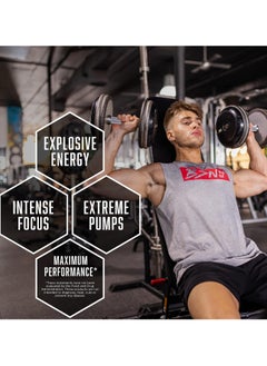 BSN NO XPLODE Legendary Pre Workout Powder with Creatine and Beta-Alanine Blue Raz 60 Servings  - Image 5