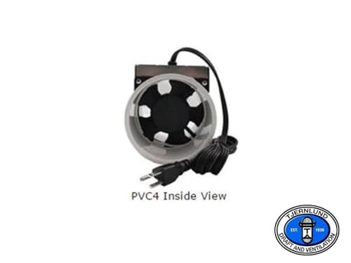 Tjernlund PVC4 Radon Mitigation Fan Model - Exhaust Fan with 6-Ft. Power Cord, Minimal Power Consumption, 4 In. PVC Pipe. Ventilation Fans - Image 5