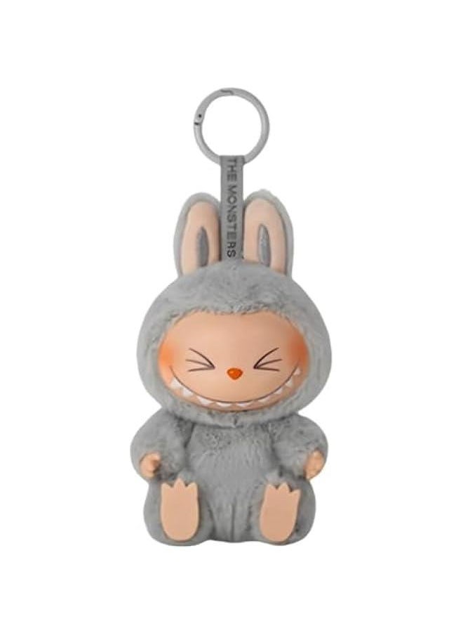 Generic - 𝐋𝐚𝐛𝐮𝐛𝐮 backpacks and key pendants Cute Labubu, Charming Plush Doll Pendant Hanging Keyring Card Gift - Image 1
