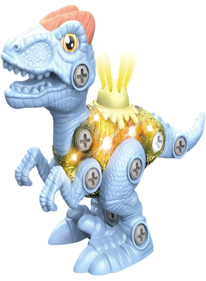 ThinkerPlace DIY Sliding Dinosaur Kit Velociraptor with Light & Sound | Learn About Fossils | Take Apart Dinosaur Toys | Build, Play & Learn | Toy for Kids Age 4+ | Science & Learning Toy - Image 1