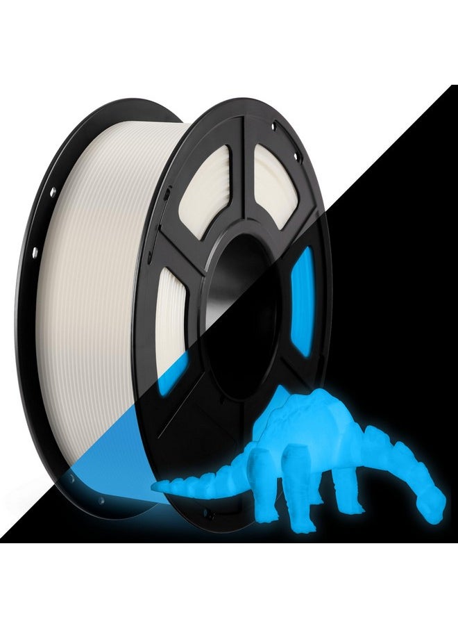 إني كيوبيك خيوط طابعة ANYCUBIC PLA ثلاثية الأبعاد، تتوهج في الظلام، خيوط طباعة ثلاثية الأبعاد PLA بدقة أبعاد 1.75 مم +/- 0.02 مم، بكرة 1 كجم (2.2 رطل)، لون أزرق متوهج  - Image 1