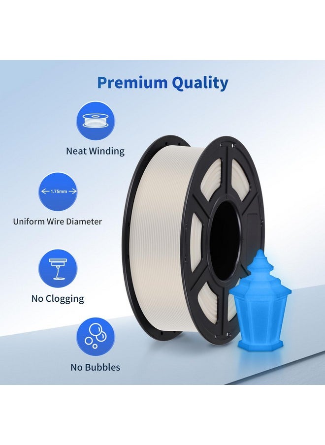 إني كيوبيك خيوط طابعة ANYCUBIC PLA ثلاثية الأبعاد، تتوهج في الظلام، خيوط طباعة ثلاثية الأبعاد PLA بدقة أبعاد 1.75 مم +/- 0.02 مم، بكرة 1 كجم (2.2 رطل)، لون أزرق متوهج  - Image 3