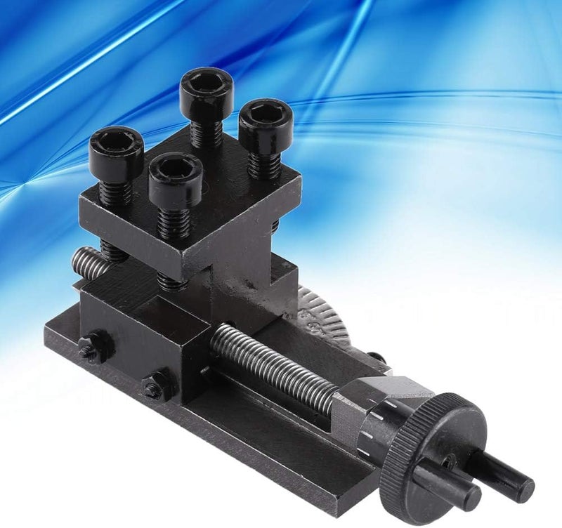 Rotatable Tool Holder, Mini Lathe Accessory 30 Degree Adjustable Tool Holder for Metal Working, with Precise Machining for C0 Mini Lathe - Image 3