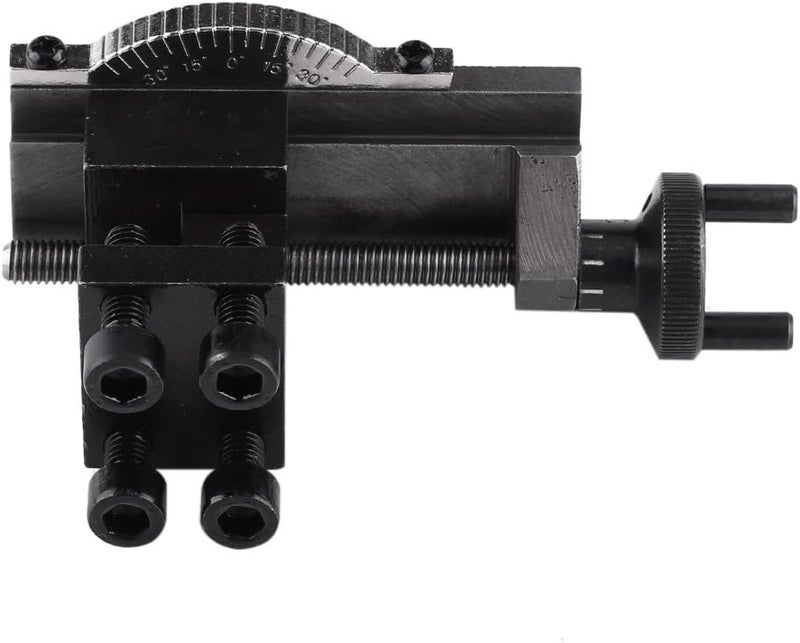 Rotatable Tool Holder, Mini Lathe Accessory 30 Degree Adjustable Tool Holder for Metal Working, with Precise Machining for C0 Mini Lathe - Image 5