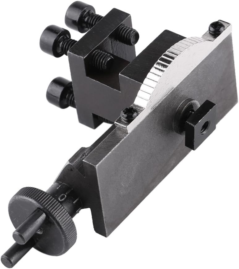Rotatable Tool Holder, Mini Lathe Accessory 30 Degree Adjustable Tool Holder for Metal Working, with Precise Machining for C0 Mini Lathe - Image 4