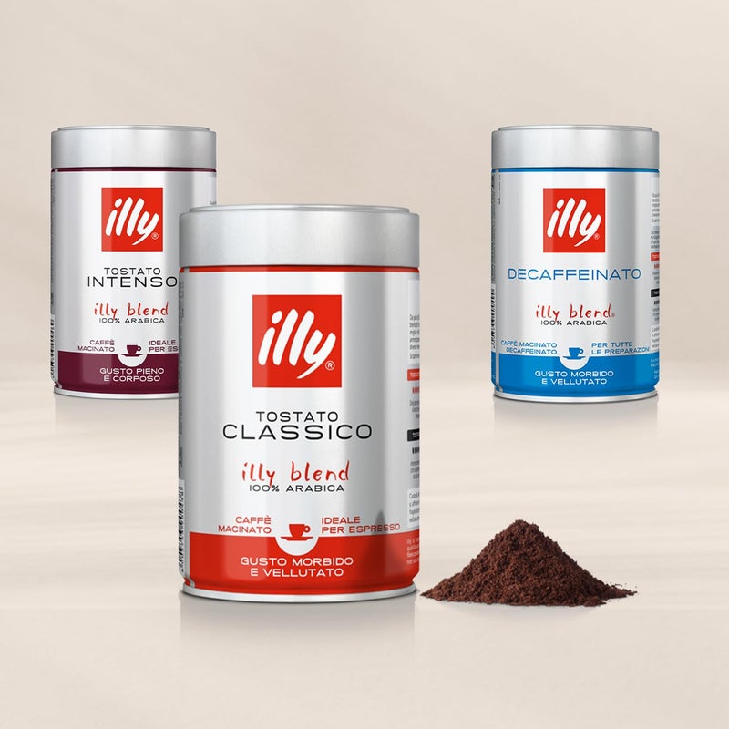 Illy Ground Classico Medium Roast, 250g - Image 3