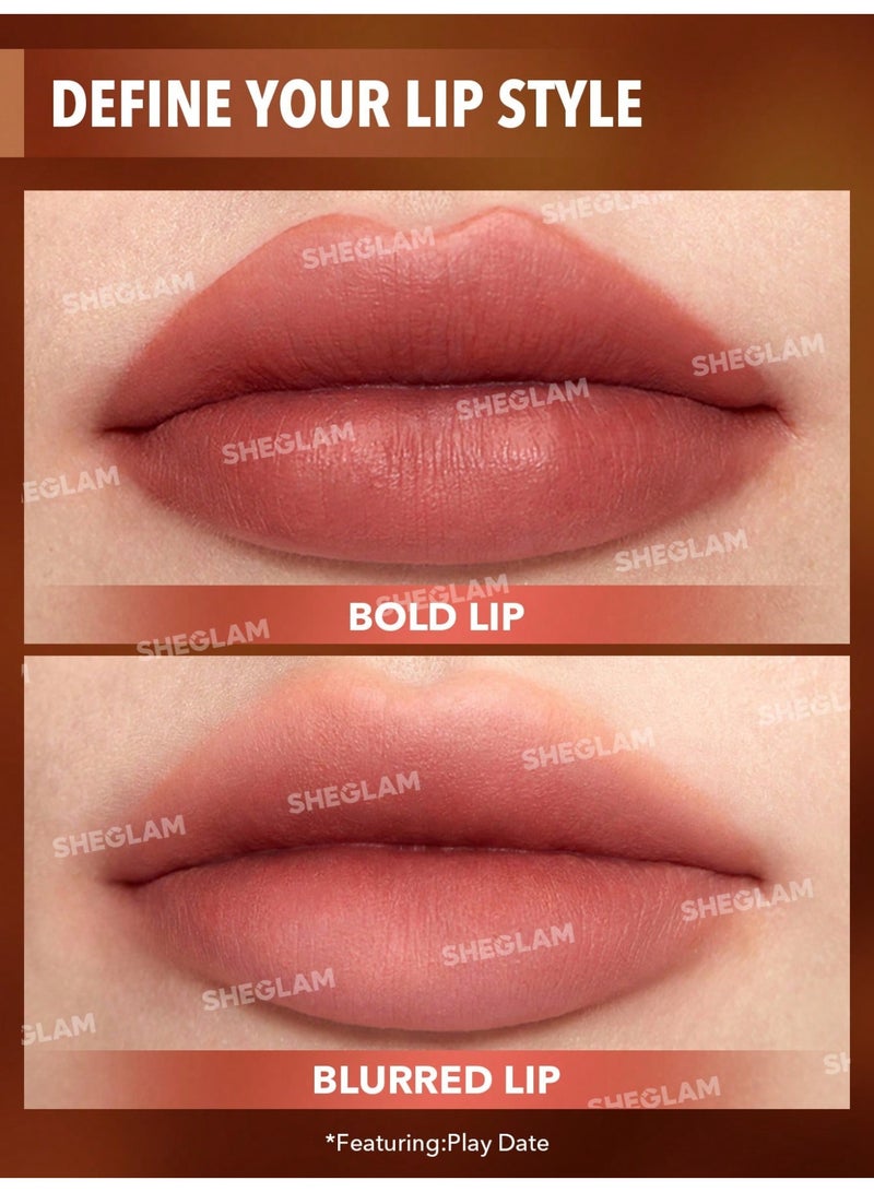 SHEGLAM Soft Haze Lip Blur Another Round - Image 4