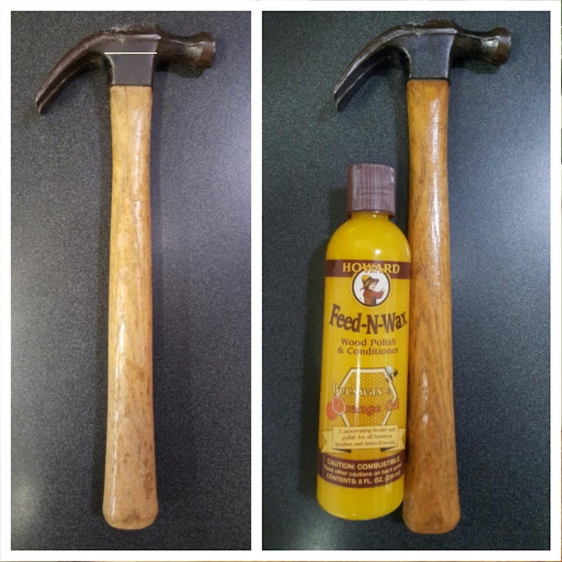 Howard Products Beeswax Wood Polish & Conditioner, Feed-N-Wax for Wood Furniture Polish, 128 Fl oz, Orange - Image 5