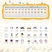 Love&Mini LoveMini Piano Toy Keyboard 31 Keys for Age 3 Year Old Girls Boys Birthday Gifts Kids Keyboard Toy Instruments Piano with Microphone and Stool - Image 4