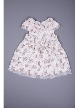 Babydola Floral Lace Detailed Baby Girl Festive Set of 5 11726  - Image 3