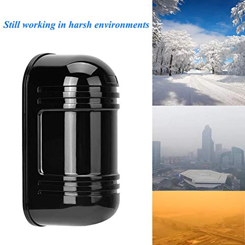 Dahszhi Dual Laser Detector Alarm Beam Sensor Indoor 300m Outdoor 60m Infrared Detector 6.7"x3.1" - Image 4