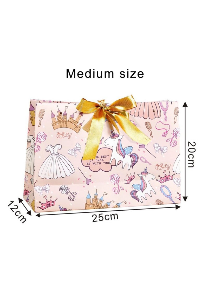 Via Saffi Ramadan 25x12x20cm Gift Bag,  20-piece Set Unicorn Pattern Gift Bag, Portable Paper Gift Bag for Medium Size Gift Bags, Birthday Mother’s Day Bags, Wedding Party  - Image 2