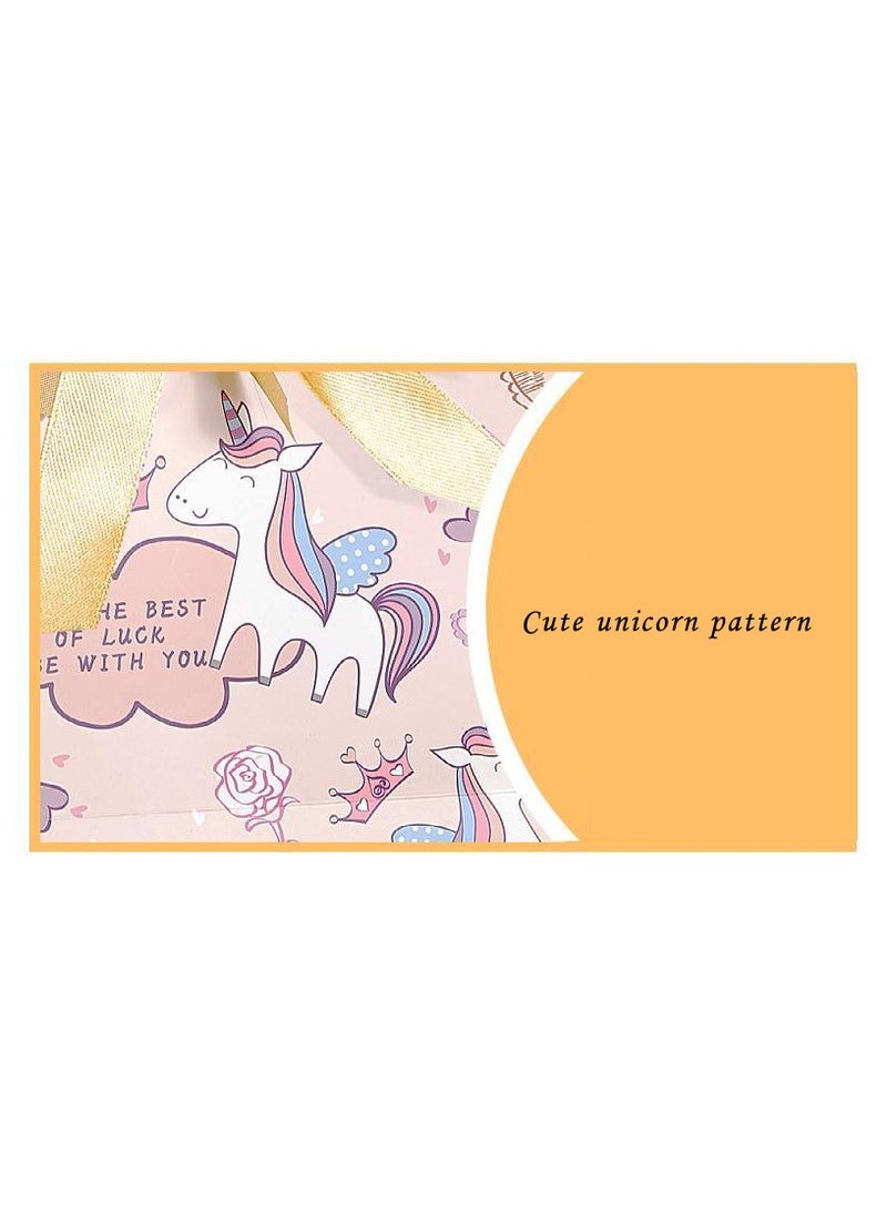 Via Saffi Ramadan 25x12x20cm Gift Bag,  20-piece Set Unicorn Pattern Gift Bag, Portable Paper Gift Bag for Medium Size Gift Bags, Birthday Mother’s Day Bags, Wedding Party  - Image 3