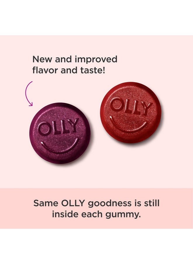 OLLY Men's Multivitamin Gummy, Vitamins A, C, D, E, B, Zinc, Blackberry Flavor, 45 Day Supply - 90 Count - Image 2