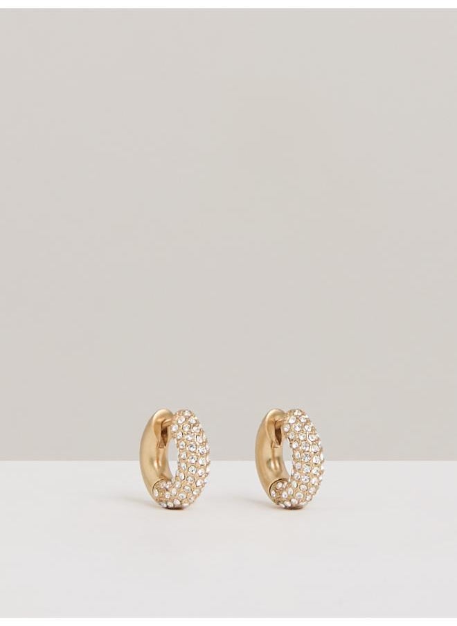 REISS Amelia: Pave Huggie Earring  - Image 1