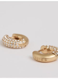 REISS Amelia: Pave Huggie Earring  - Image 2