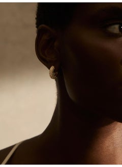 REISS Amelia: Pave Huggie Earring  - Image 4