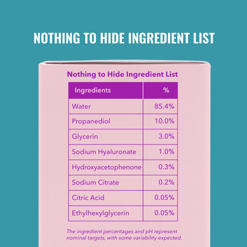 Good Molecules Hyaluronic Acid Serum - 1% Hyaluronic Acid Non-Greasy Ultra hydrating Serum Facial Moisturizer for Plumper Skin, Skin Care for Face - Image 5